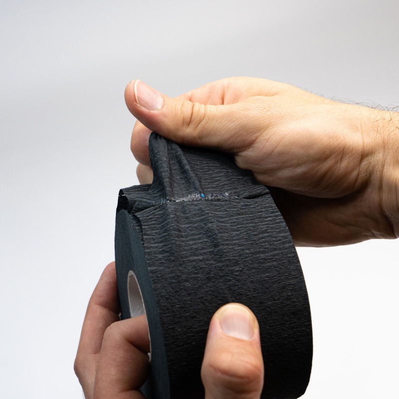 BARBER NECK STRIPS BLACK STANDARD ISSUE