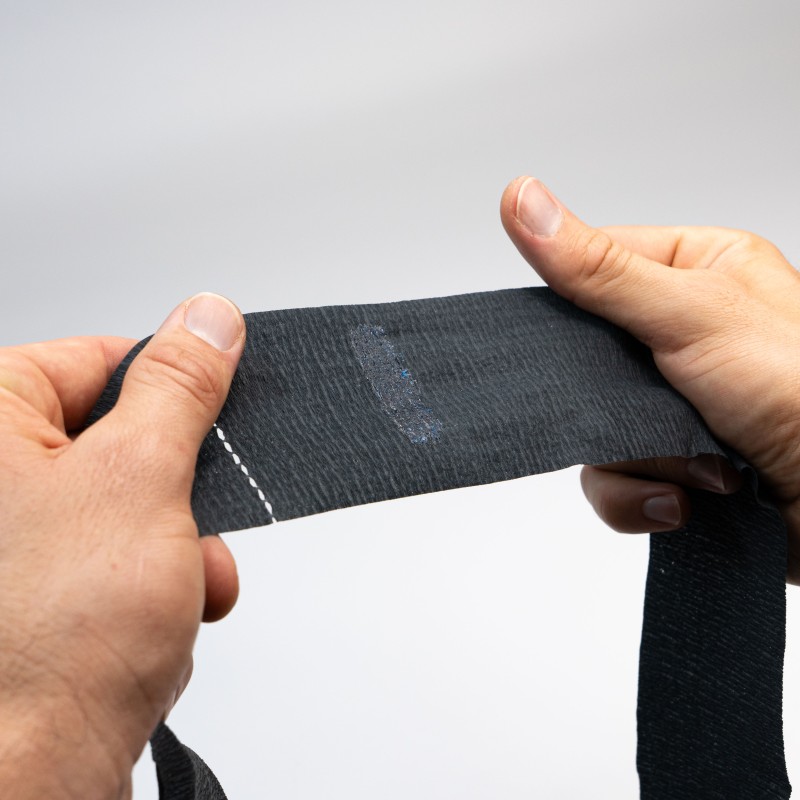 BARBER NECK STRIPS BLACK STANDARD ISSUE