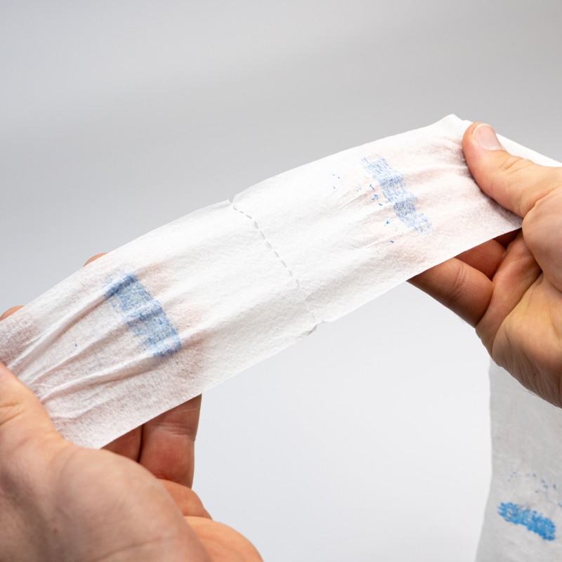 WHITE BARBER NECK STRIPS STANDARD ISSUE
