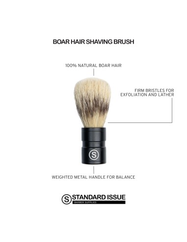 BROCHA AFEITADO PELO NATURAL BOAR STANDARD ISSUE