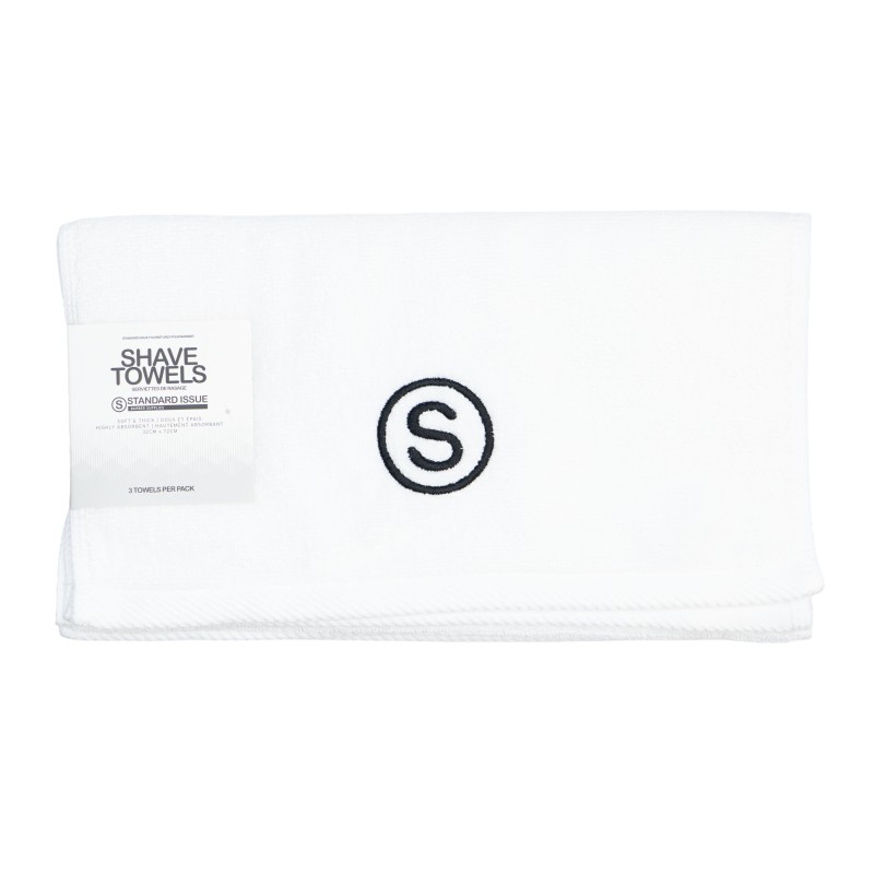 TOALLAS PREMIUM BARBERIA WHITE STANDARD ISSUE