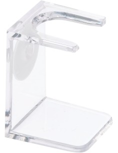 SIBEL TRANSPARENT SHAVING BRUSH HOLDER