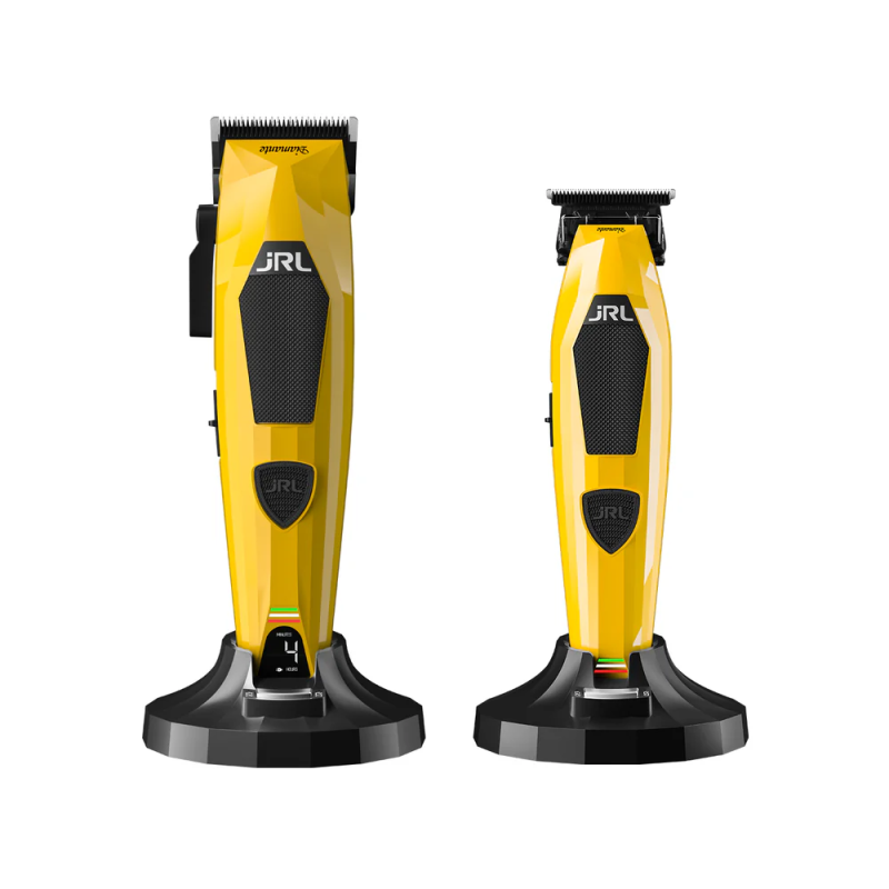 COMBO CLIPPER+TRIMMER DIAMANTE GIALLO INTI JRL