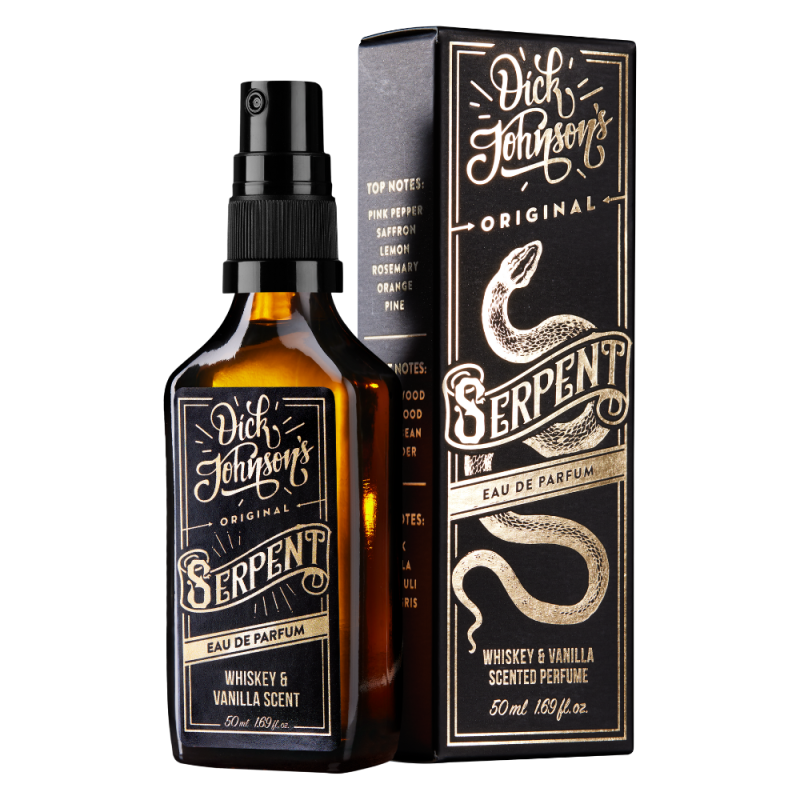 PERFUME SERPENT WHISKEY AND VANILLA DICK JOHNSON