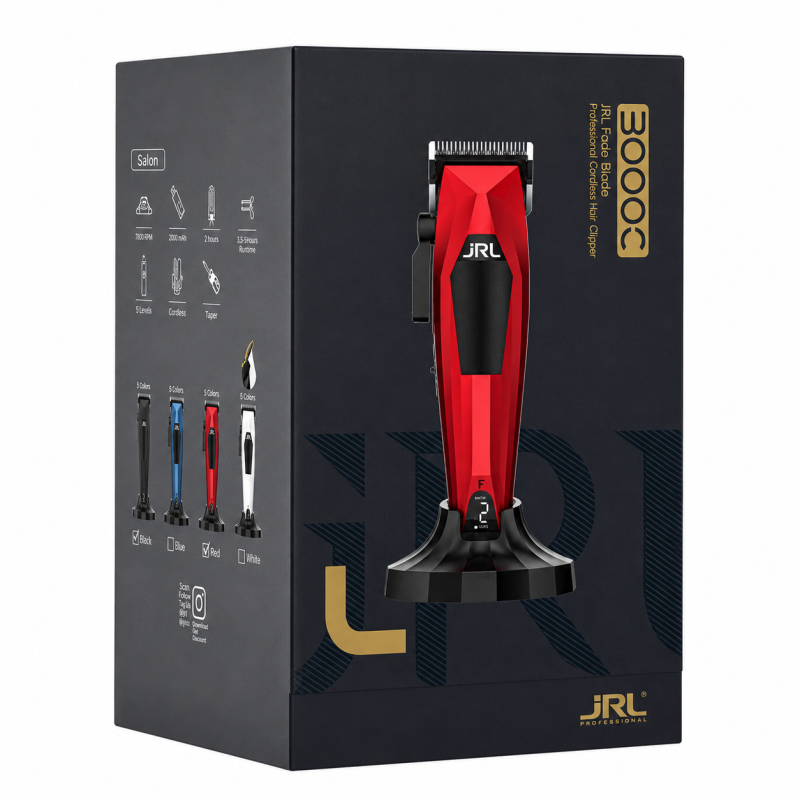 MÁQUINA CLIPPER 3000C FADE ROJA JRL