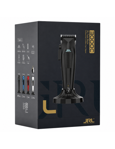 MÁQUINA CLIPPER 3000C FADE NEGRA JRL