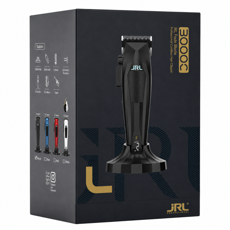 JRL 3000C W-T BLACK CLIPPER