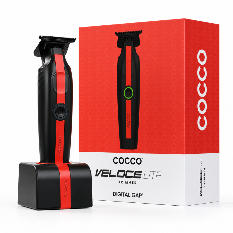 COCCO VELOCE LITE TRIMMER BLACK RED STRIPE