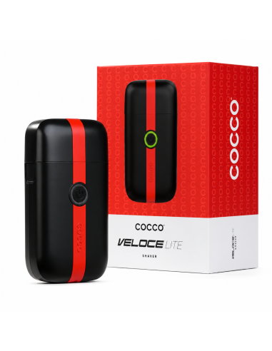 AFEITADORA VELOCE LITE NEGRA/ROJA COCCO