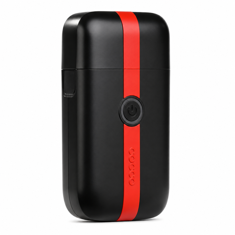 COCCO VELOCE LITE SHAVER BLACK RED STRIPE