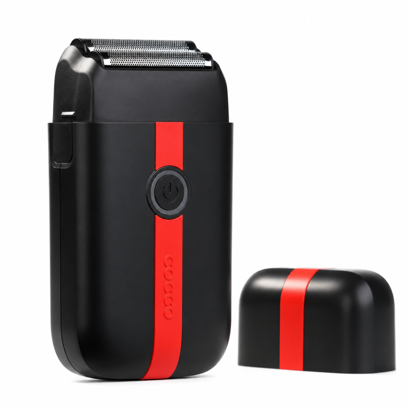 COCCO VELOCE LITE SHAVER BLACK RED STRIPE