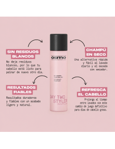 CHAMPU EN SECO DAY TWO STYLER 200ML OSMO NP 2