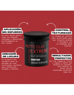OSMO MATTE CLAY EXTREME 100ML. 2