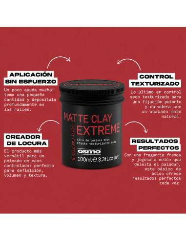 ARCILLA MATTE CLAY EXTREME 100ml OSMO