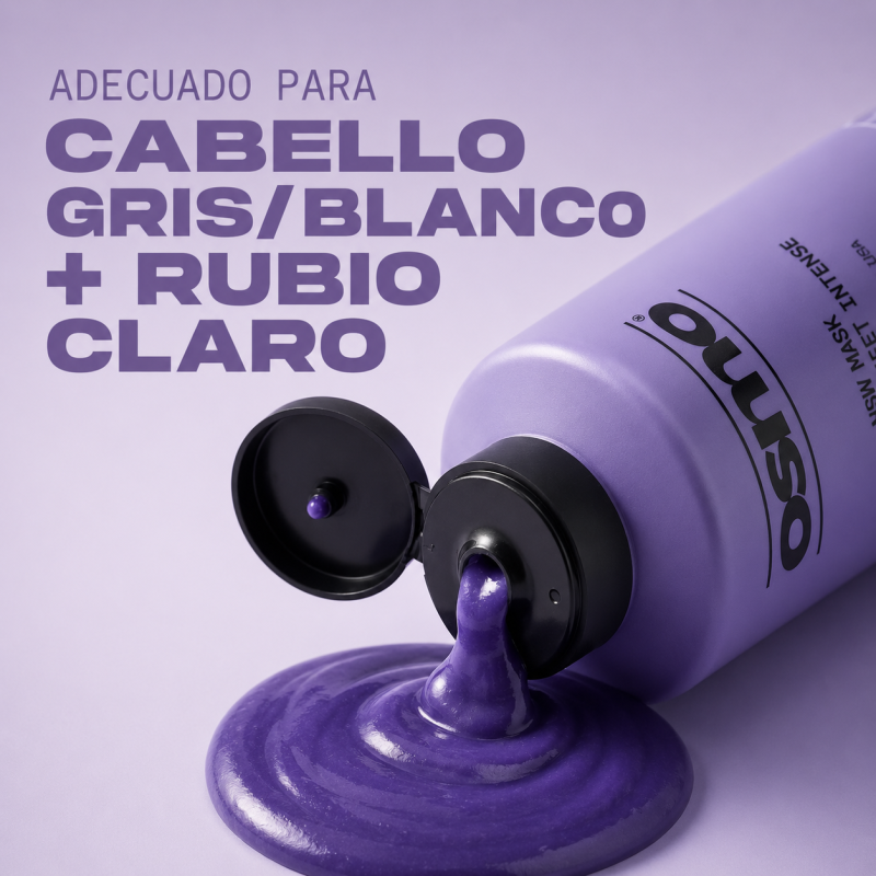MASCARILLA SUPER SILVER ANTI AMARILLO 400ML OSMO NP