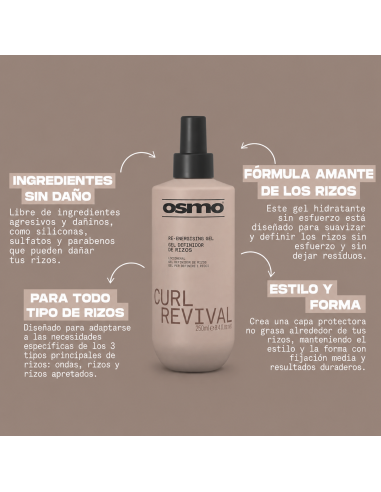 OSMO Curl Revival Re-energising Gel