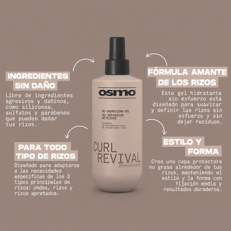OSMO Curl Revival Re-energising Gel
