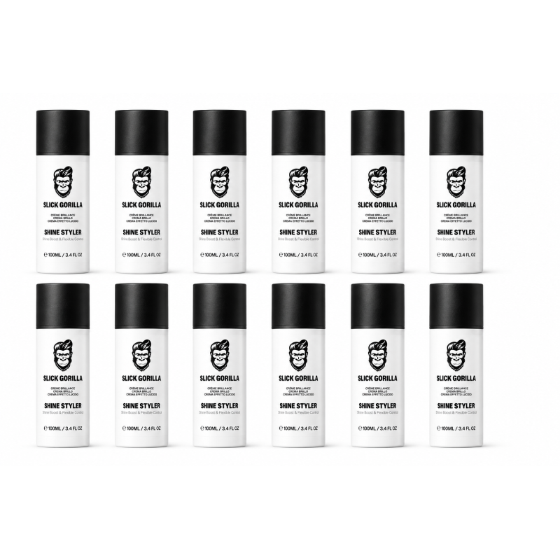 PACK 12 UNIDADES SHINE STYLER SLICK GORILLA