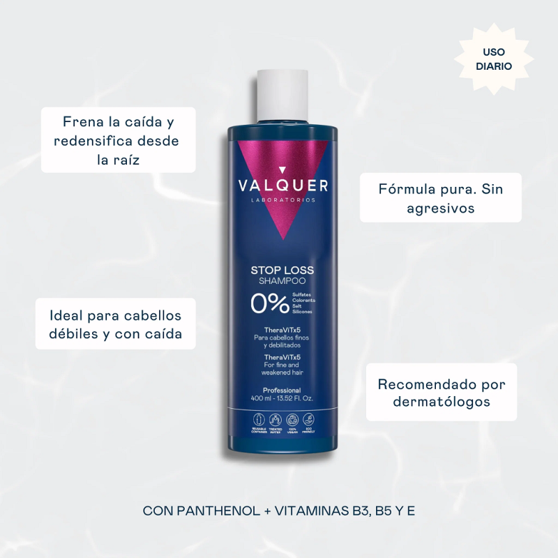 STOP LOSS ANTI-HAIR SHAMPOO 1000ML VALQUER