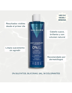 ANTI DANDRUFF SHAMPOO ZERO% 1000ML VALQUER 2