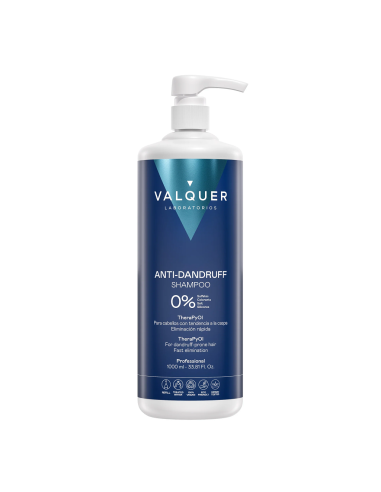ANTI DANDRUFF SHAMPOO ZERO% 1000ML VALQUER