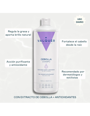 CHAMPU DE CEBOLLA 1000ML VALQUER