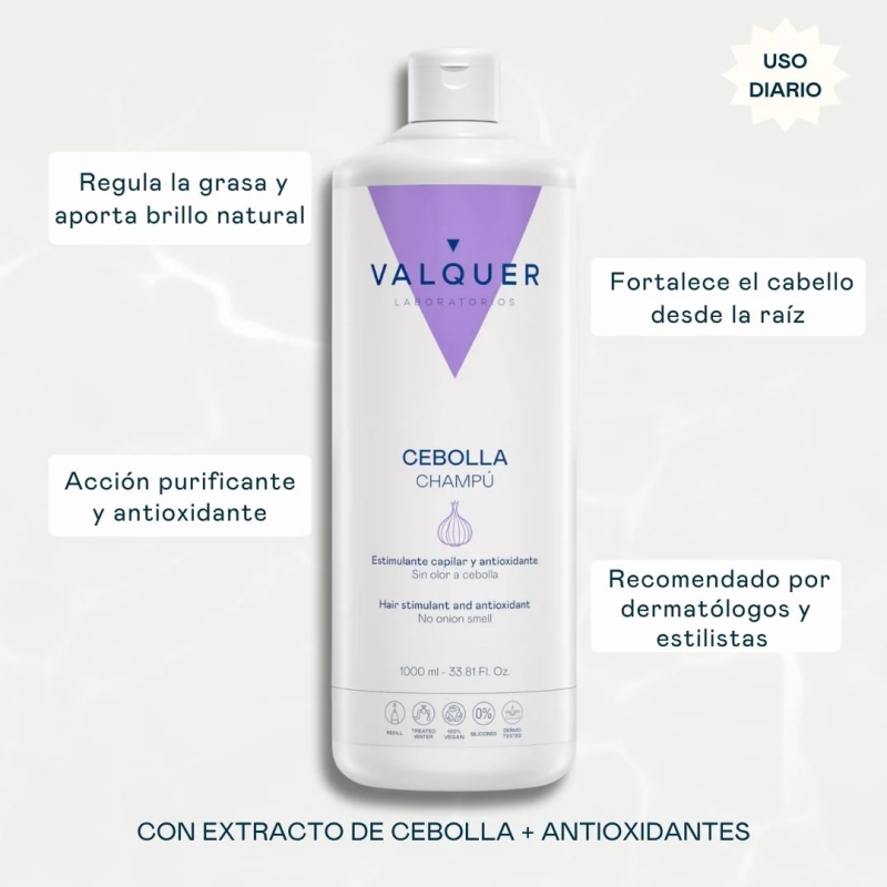 CHAMPU DE CEBOLLA 1000ML VALQUER