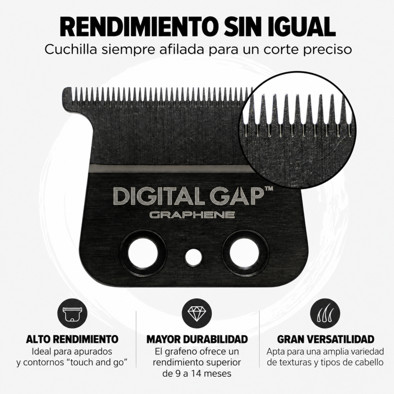 CUCHILLA TRIMMER GRAPHENE DIGITAL GAP AMBASSADOR COCCO