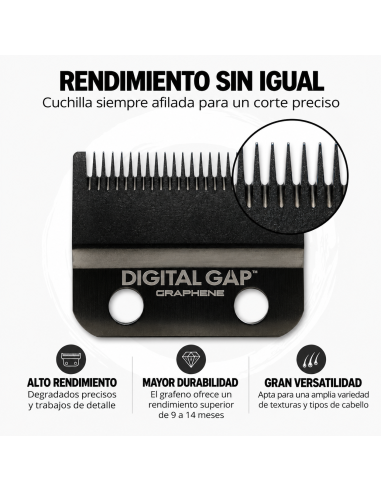 CUCHILLA FADE GRAPHENE DIGITAL GAP AMBASSADOR...