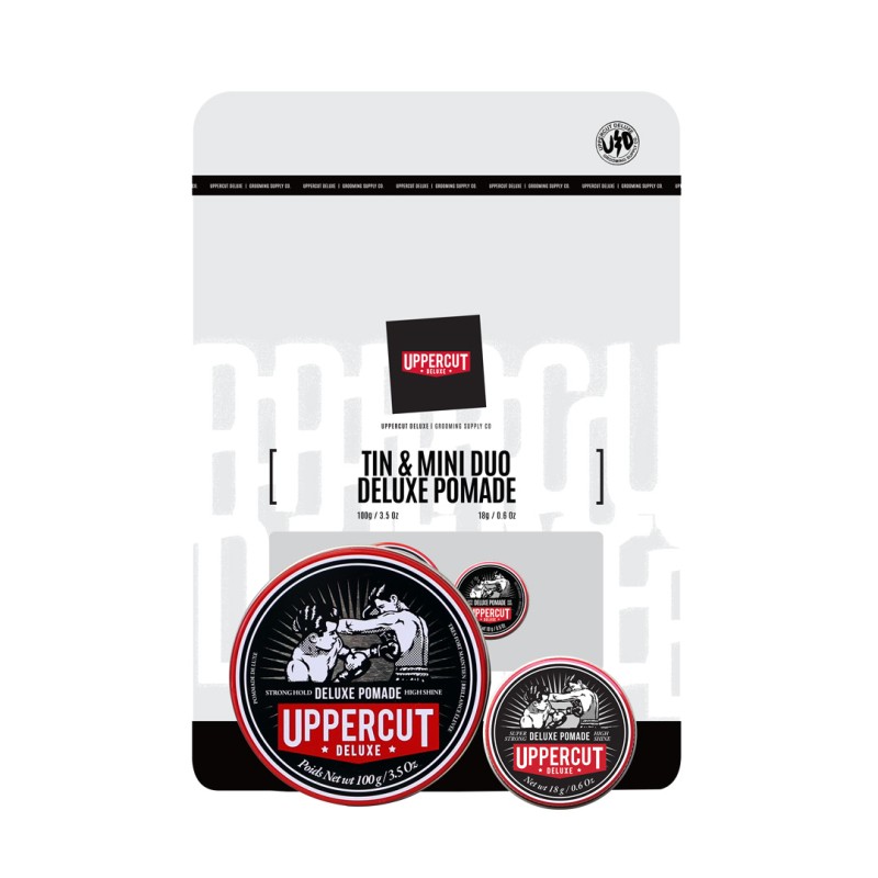 UPPERCUT DELUXE POMADE TIN + MINI DUO 2026