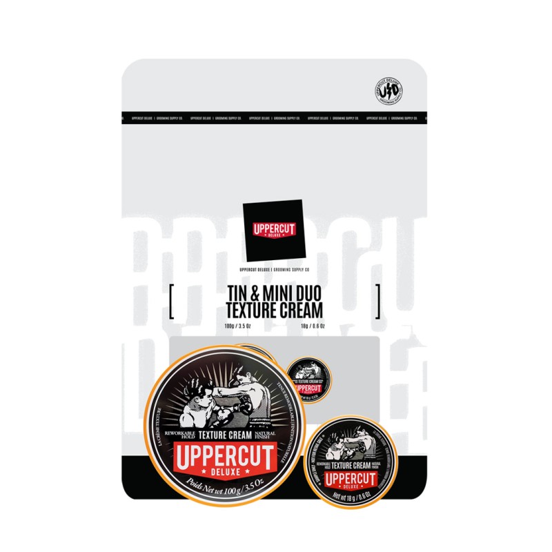UPPERCUT DELUXE TEXTURE CREAM TIN + MINI DUO 2026