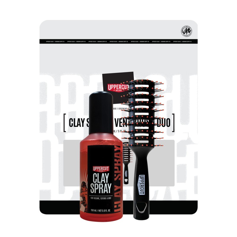UPPERCUT DELUXE CLAY SPRAY + VENT BRUSH 2026