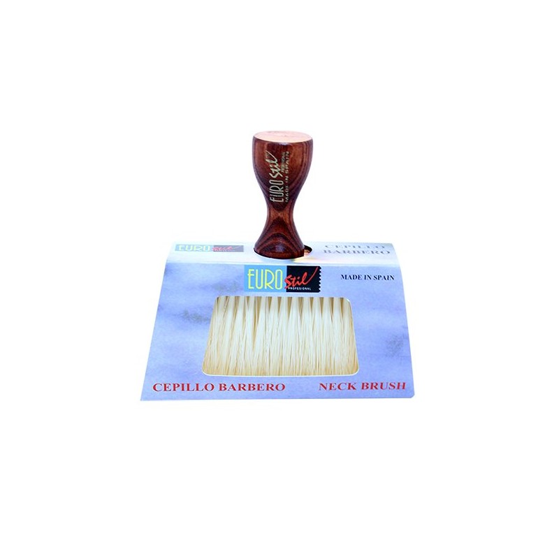 PLUMERO BARBERO CLASICO DE MADERA EUROSTIL