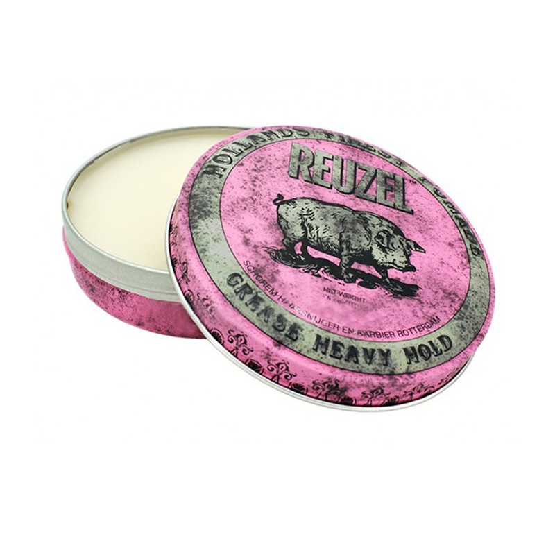 POMADA REUZEL GREASE HEAVY HOLD POMADE BY SCHOREM BARBIERS
