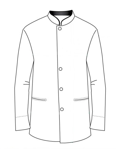 CHAQUETA BARBERA CLASICA MASTER BARBER B&G