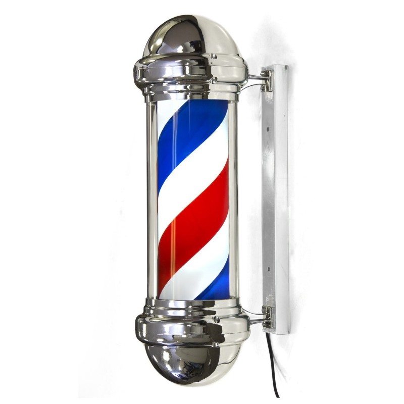 POSTE DE BARBERO BARBER POLE AMERICANO