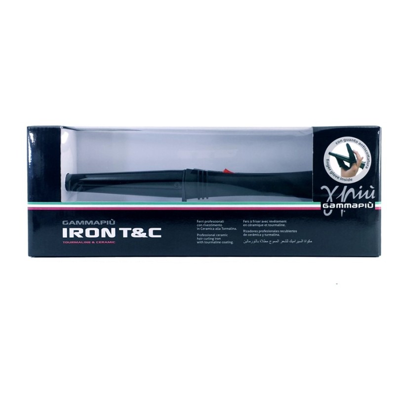 TENACILLA CÓNICA IRON T&C 13-25MM GAMMAPIÚ