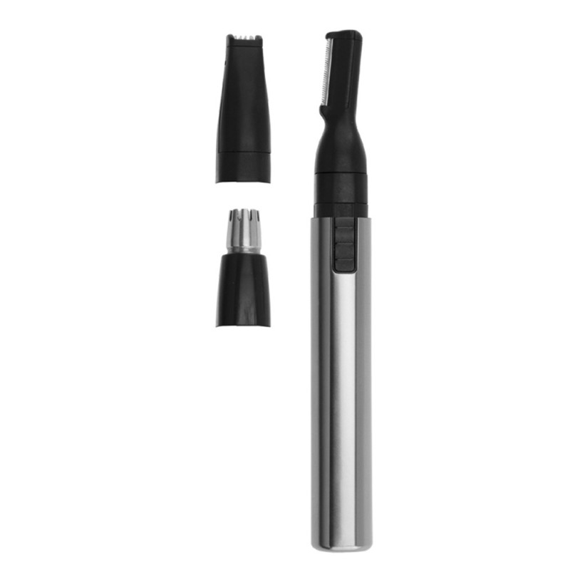 MÁQUINA NASAL TRIMMER PLATA/NEGRO 2 IN 1 WAHL