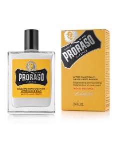 BÁLSAMO AFTER SHAVE WOOD SPICE PRORASO