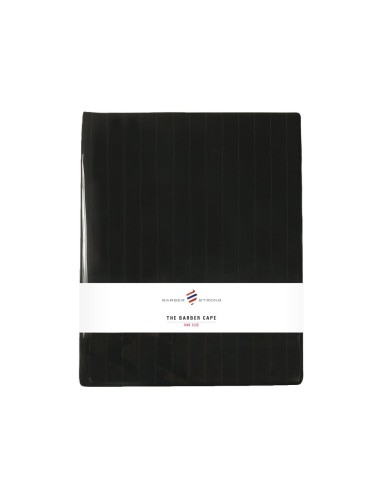 CAPA DE CORTE PREMIUM NEGRO BARBER STRONG 