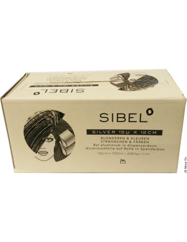 PAPEL ALUMINIO ROLLO 12CM HIGH-LIGHT SIBEL 