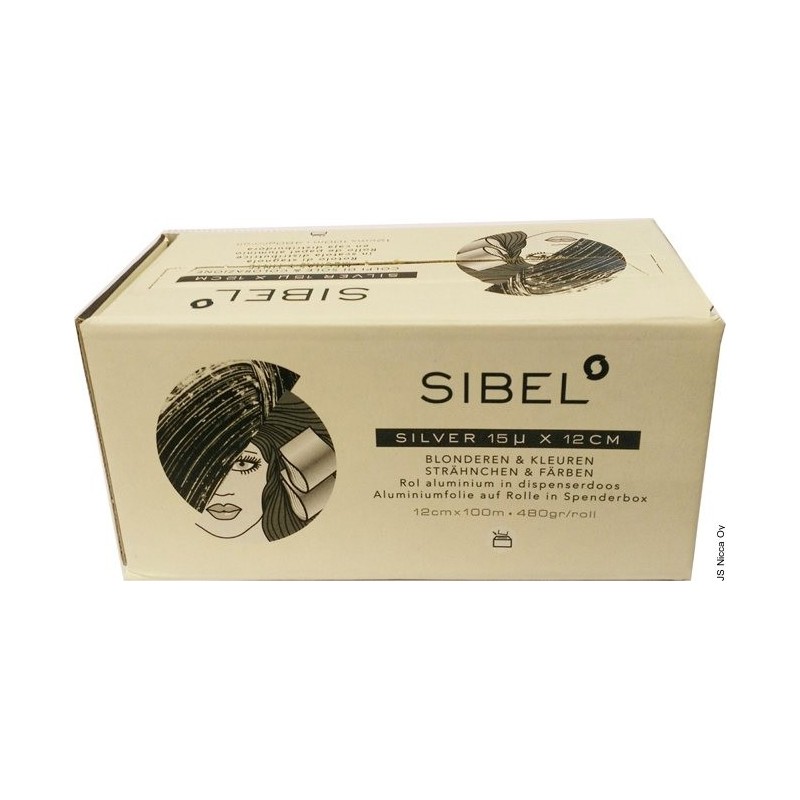 PAPEL ALUMINIO ROLLO HIGH-LIGHT SIBEL 12CM*115M R - 4336231