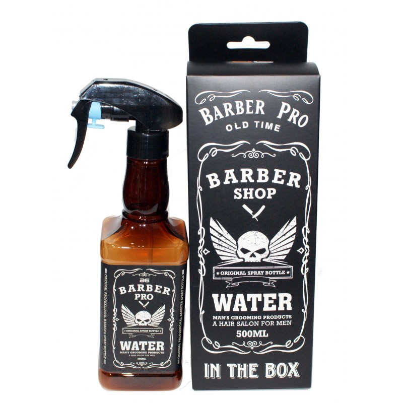 PULVERIZADOR BARBERO BOTELLA WHISKEY ASUER