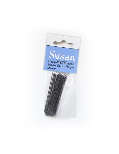 SUSAN BUN HAIR PINS BLACK 18