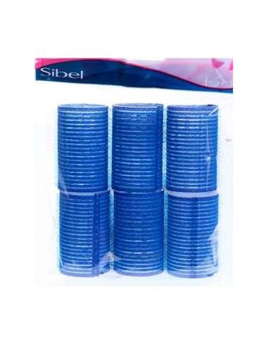 RULOS VELCRO NÂº7 (AZUL) 40MM  6 UNID  SIBEL
