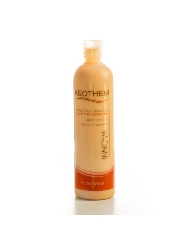 LECHE CORPORAL ZANAHORIAS KEOTHEM 500ML CON FILTRO