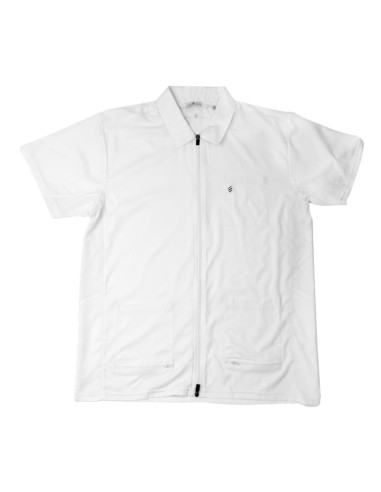 CHAQUETA BARBERO BLANCO BARBER STRONG