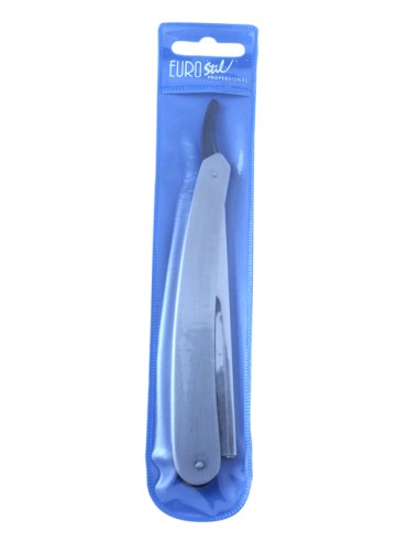 NAVAJA METÁLICA DE MEDIA HOJA INOX