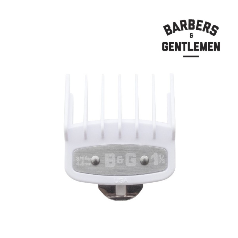 PREMIUM METAL COMB Nº0 1.5 MM BARBERS & GENTLEMEN