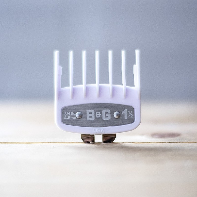 PREMIUM METAL COMB Nº0 1.5 MM BARBERS & GENTLEMEN